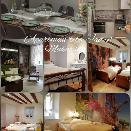 Apartman Teta Jadre Макарска Экстерьер фото
